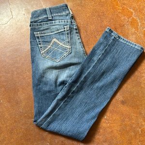 Ariat Midrise Straight Leg Jeans